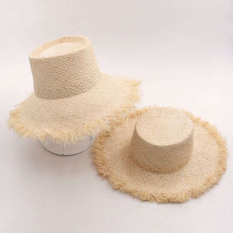 frayed edge bucket hat