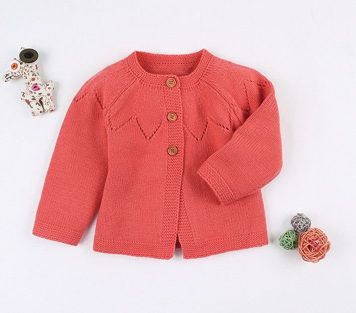 chunky knit cardigan baby girl