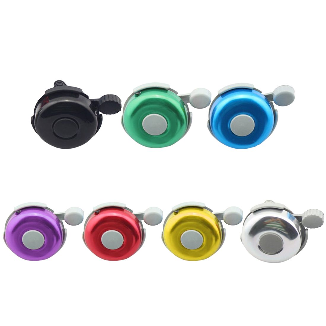 Bicycle Bell Road Mountain Bike Mental Plastic Bell Sound Bike Handlebar Horn ES