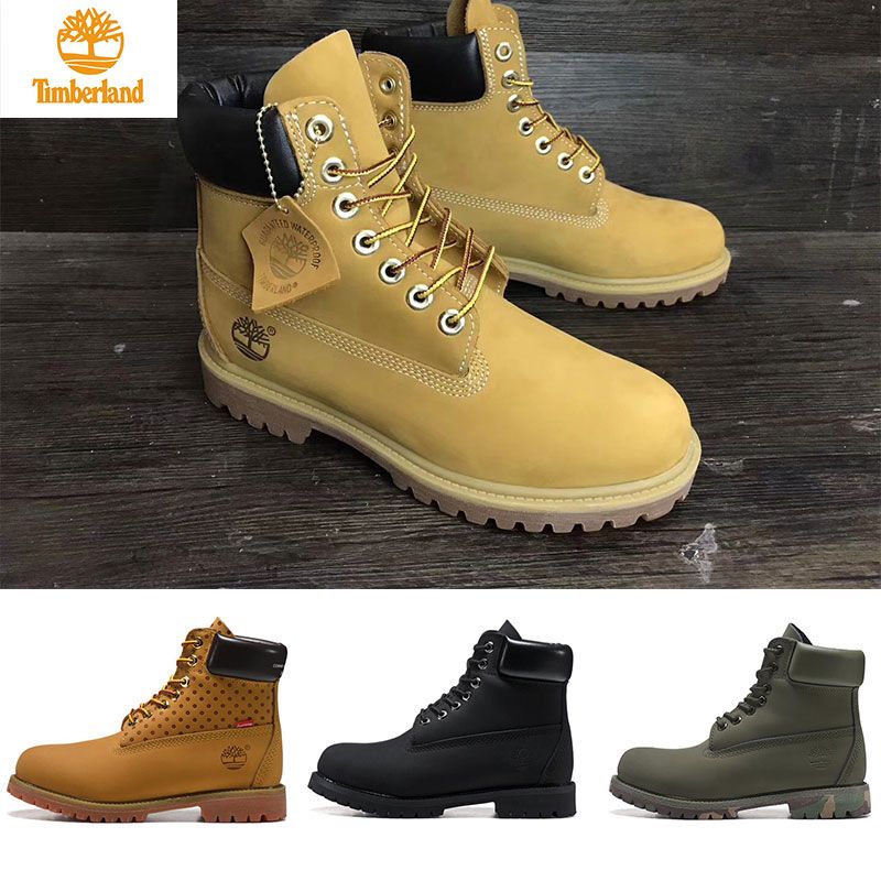 timberland verde militar