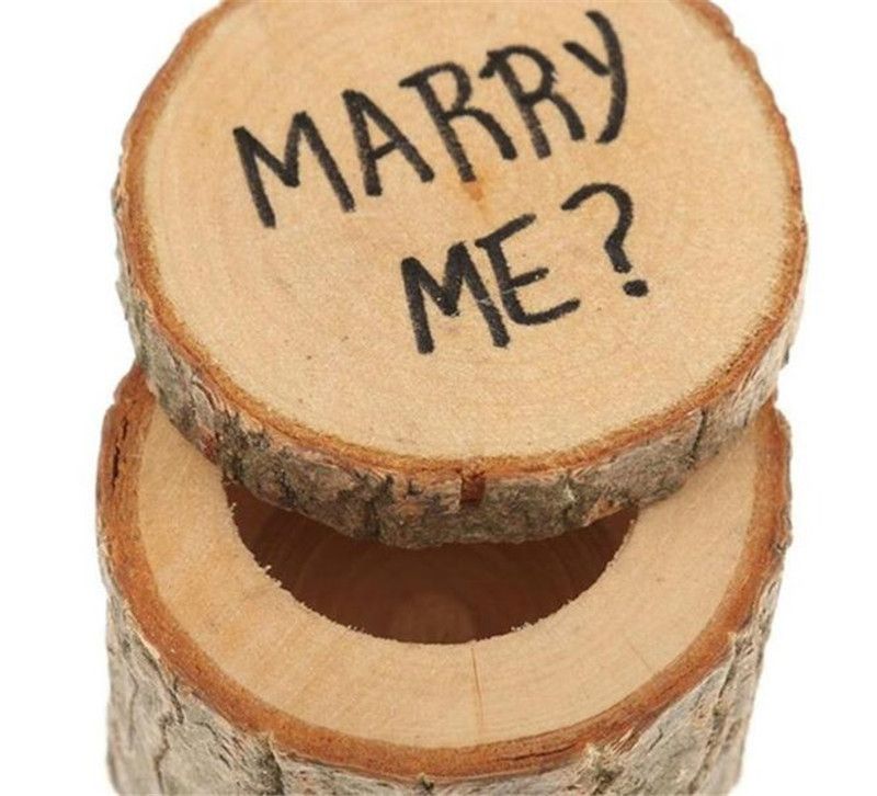2019 Rustic Wedding Ring Bearer Box Personalized Wedding Ring