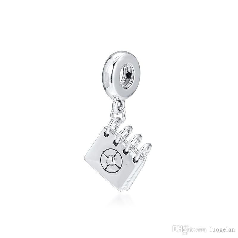 2019 joyería original 925 República del pasaporte de Amor Cuentas collar pulseras de Pandora encanto