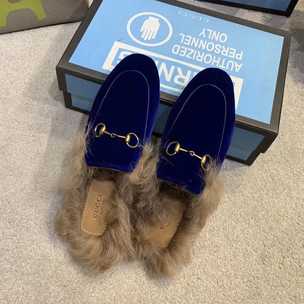 womens loafers with fur