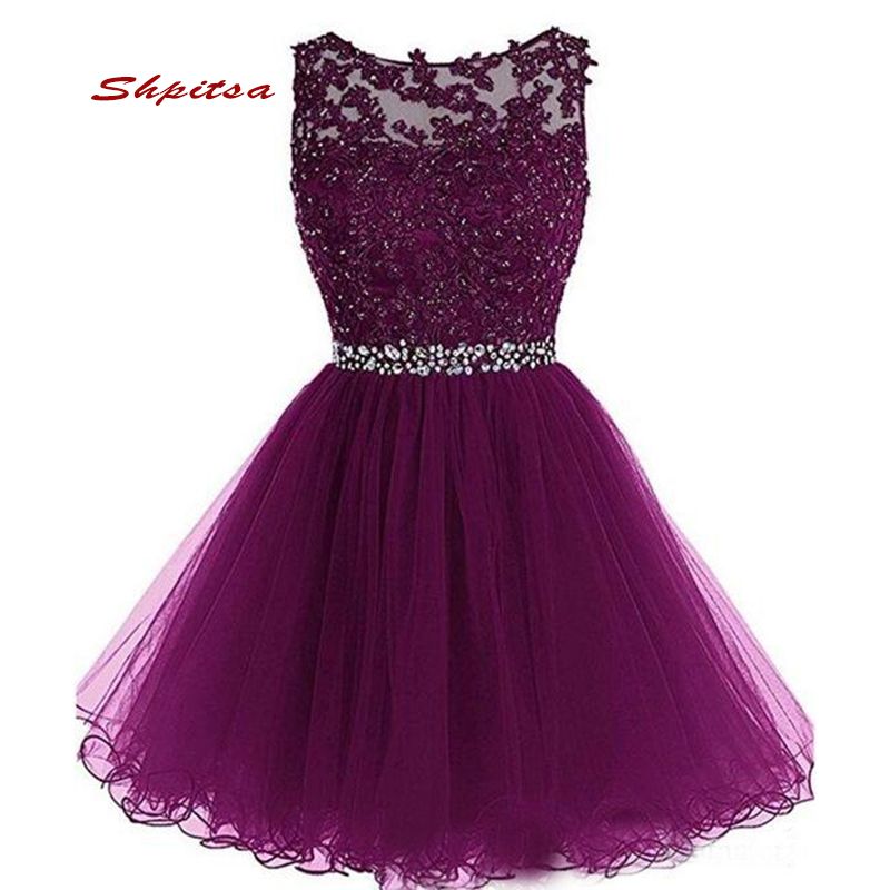 purple semi formal