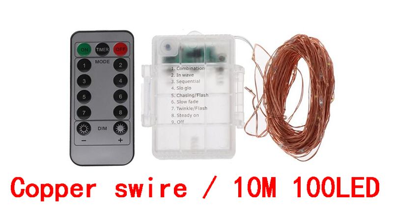 Copper swire / 10M 100LED