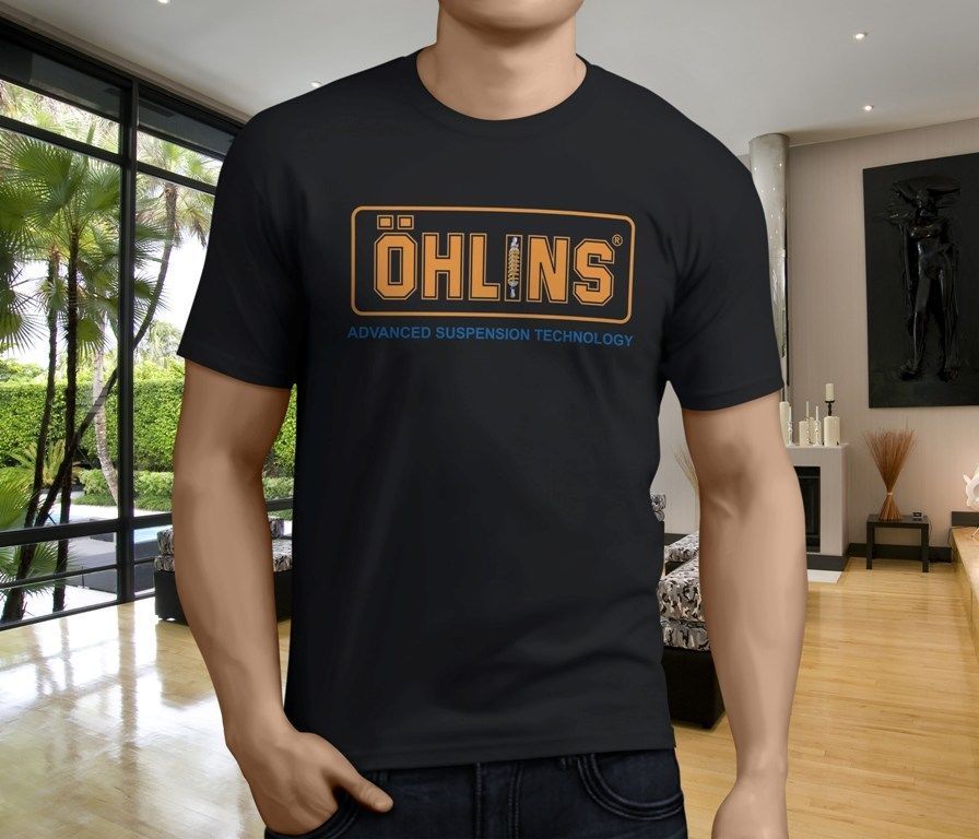 Details about   New OHLINS MOTOR EQUIPM Suspension Shock Racing Logo Gildan T Shirt S-3XL 