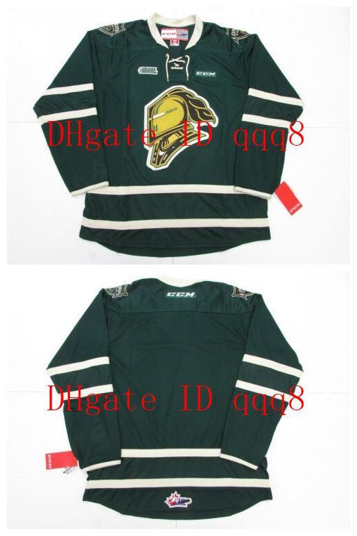 Mitch Marner London Knights OHL Hockey Jersey – CCM Premier 7185, Black