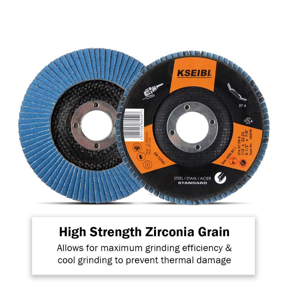 100mm Flap Wheels Grinding Sanding Discs 60//80//120//240//320 Grit Angle Grinder US