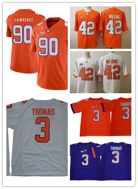 clemson 42 jersey