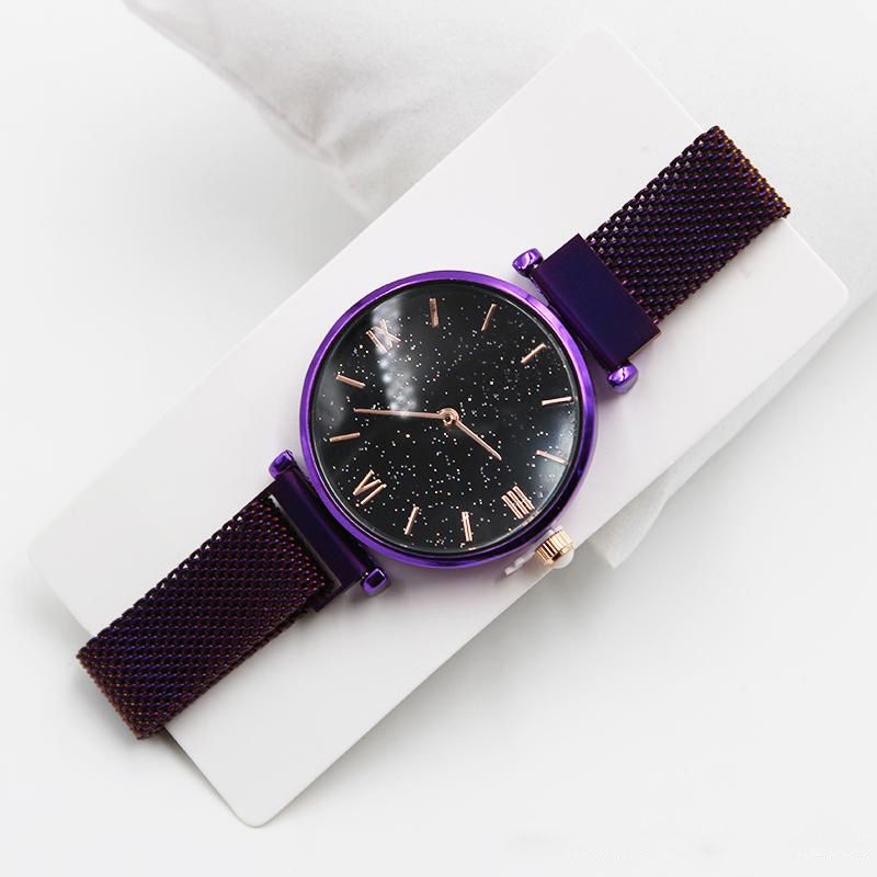 Brand Rose Gold Ladies Watch Fashion Ladies Starry Sky Magnet Watch High Quality Waterproof Female Watch Gift Clock 2019 Watch Shop Online Watches Shop From Fashionbrand2018 12 07 Dhgate Com
