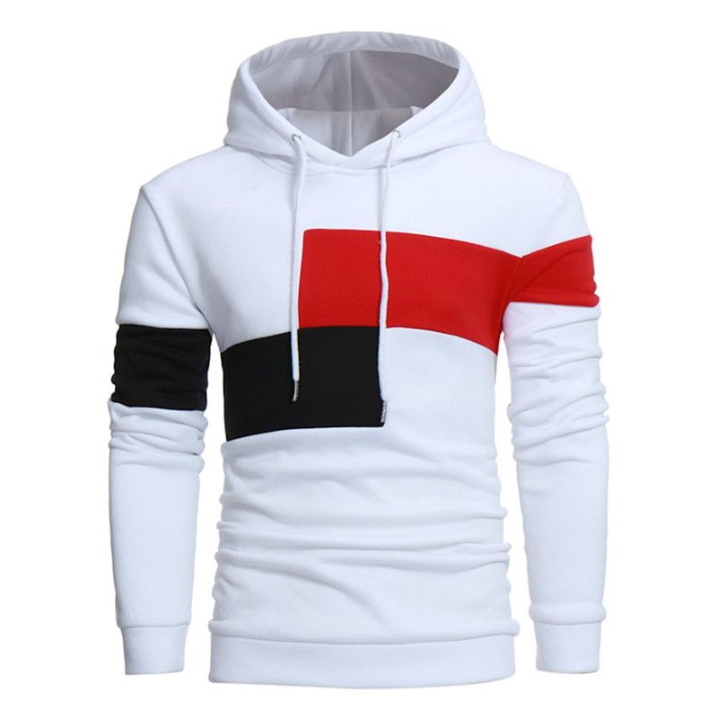 Compra Hombre Del Diseñador Del Remiendo Deportes Sudaderas Estilo De La  Calle Manga Larga Con Capucha De Cuello Sudaderas Para Hombre Moda Hoodies  Barato | Entrega Rápida Y Calidad | DHgate Spain