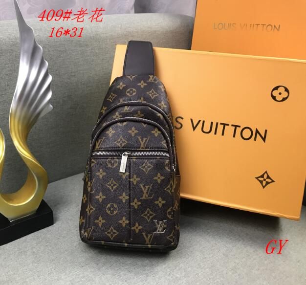 Alta calidad Vuitton de la moda hecha a mano honda bandolera bolsas de