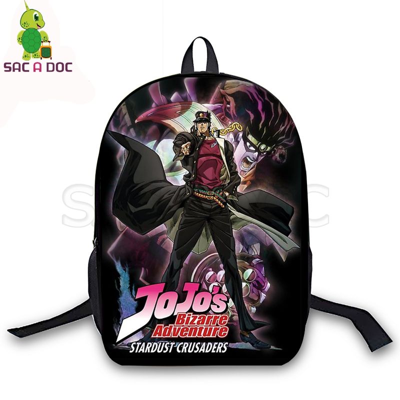 Dio JoJo Bizarre Adventure School Backpack for Boys Girls Laptop Bag Sports Traveling Daypack 1813.48.3 in
