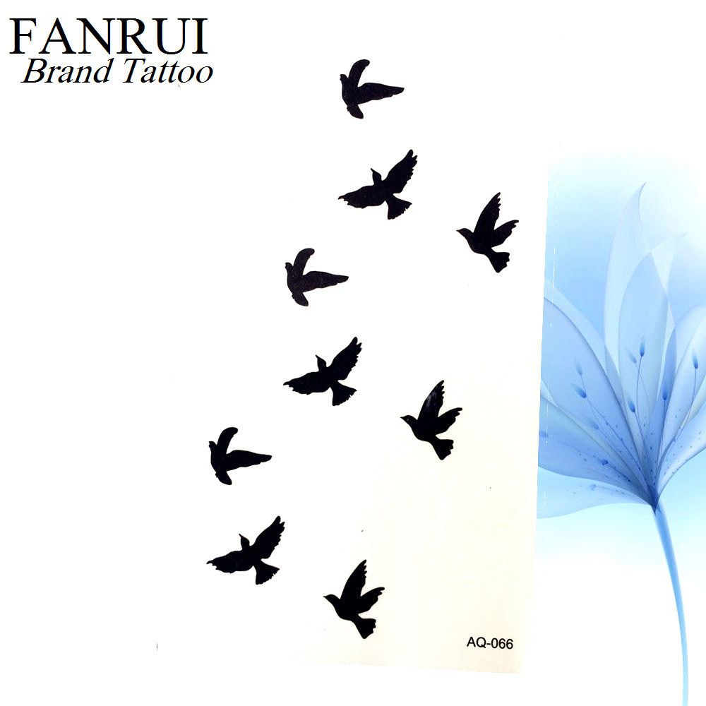 Cute Swallow Bird Feather Temporary Stickers Flower Branch Letter Water Transfer Tattoo Women Body Chest Arm Cute Swallow Bird Feather Temporary Stickers Flower Branch Letter Water Transfer Tattoo Women Body Chest Arm