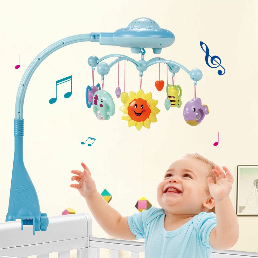 baby bed music toy