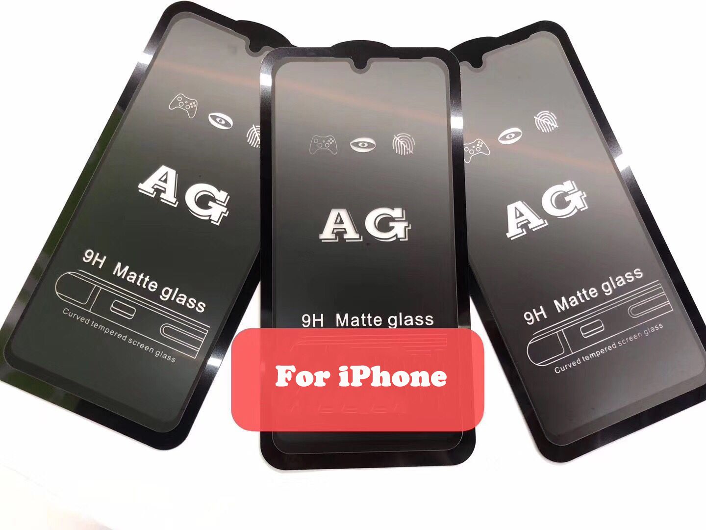 AG Matte 9H Premium Curved Tempered Glass Film Screen Protector Guard