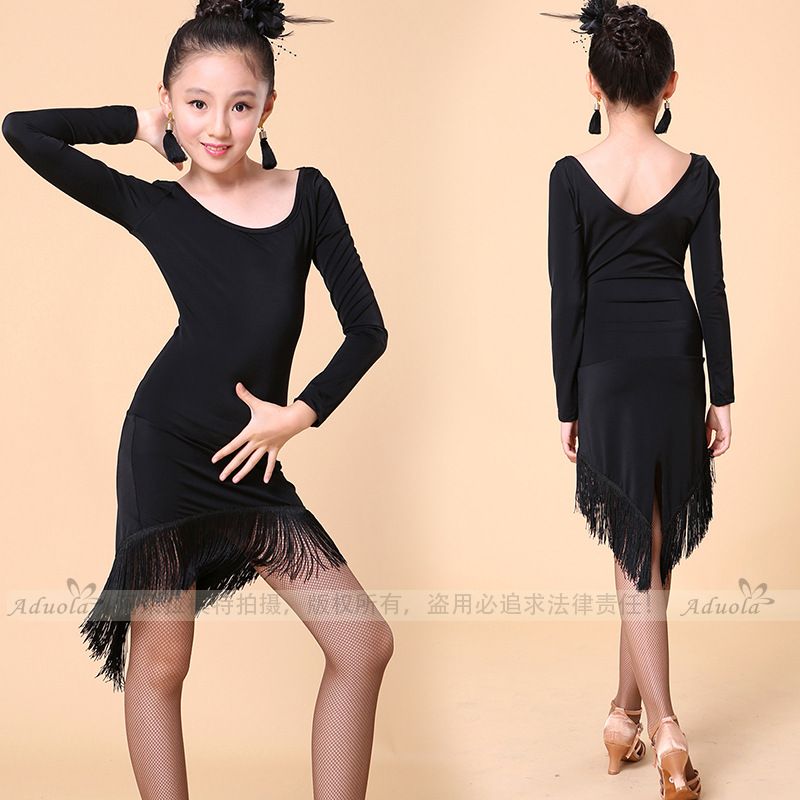 2021 Stage Wear Plus Size Sexy Dress Robe Danse Latine Femme Junior Latin Dresses Dance Costumes For Kids Girl Samba Salsa Tango Dancing Clothes From Blairi 26 63 Dhgate Com