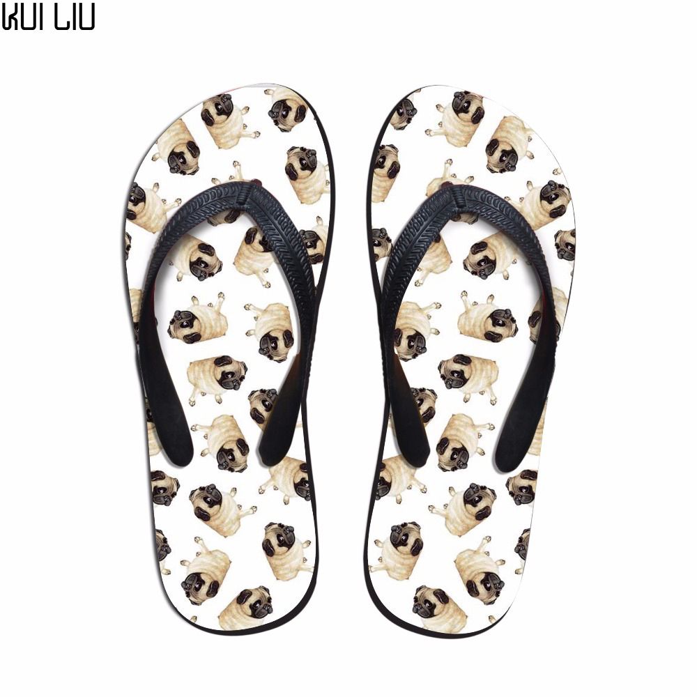animal flip flops ladies