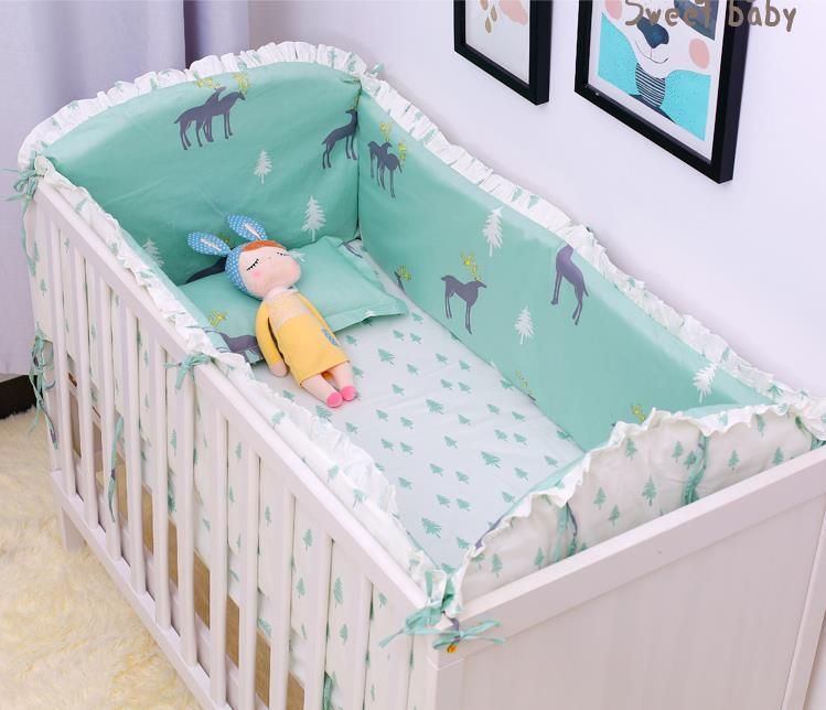 Promotion Baby Bedding Set Crib Bumper Crib Set Baby Bedding Cots