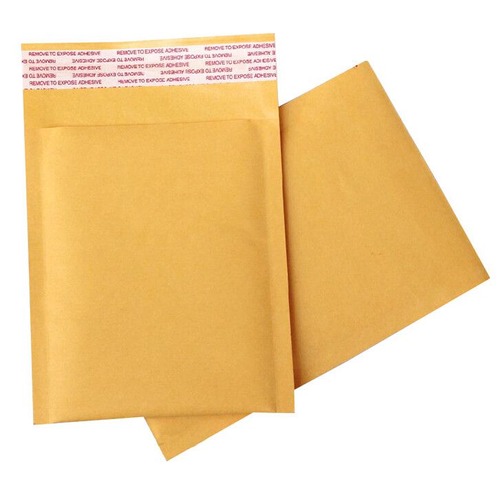 papel kraft (amarelo) de 11 x 13 centímetros
