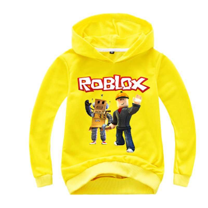 2 14y Kids Hoodies Roblox Hoodie Boys Sweatshirt Long Sleeve Girls Jacket Outwear Costumes Clothes Children Casual Jumpers Red Jackets For Boys Girls Coats And Jackets Sale From Azxt51888 9 03 Dhgate Com - yellow rain jacket roblox