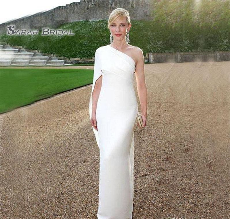 white sheath maxi dress