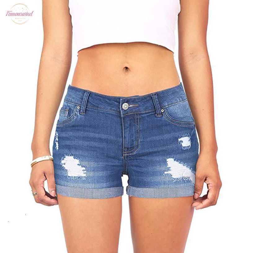 mini short jeans cintura baixa