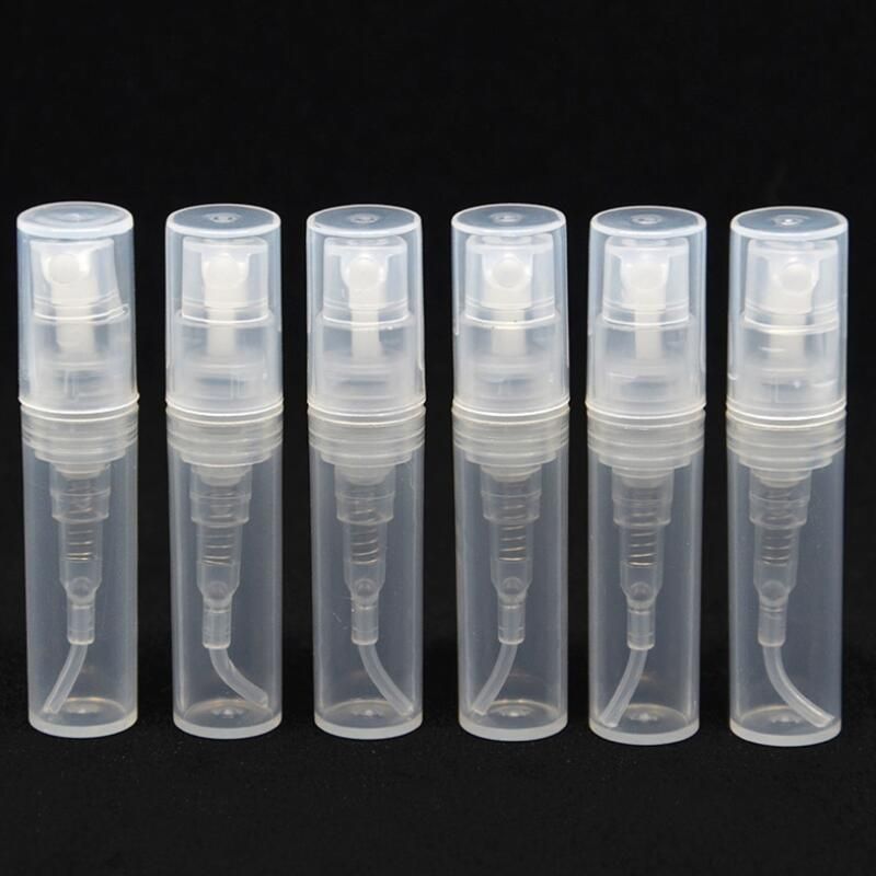 Plastic Perfume Spray Empty Bottle 2ML 2G Refillable Sample Cosmetic