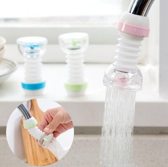 ZJH 360 Degree Rotatable Water-Saving High-Pressure Nozzle Faucet Adapter Faucet Extender Kitchen Bathroom Accessories ZJH 360 Degree Rotatable Water-Saving High-Pressure Nozzle Faucet Adapter Faucet Extender Kitchen Bathroom Accessories