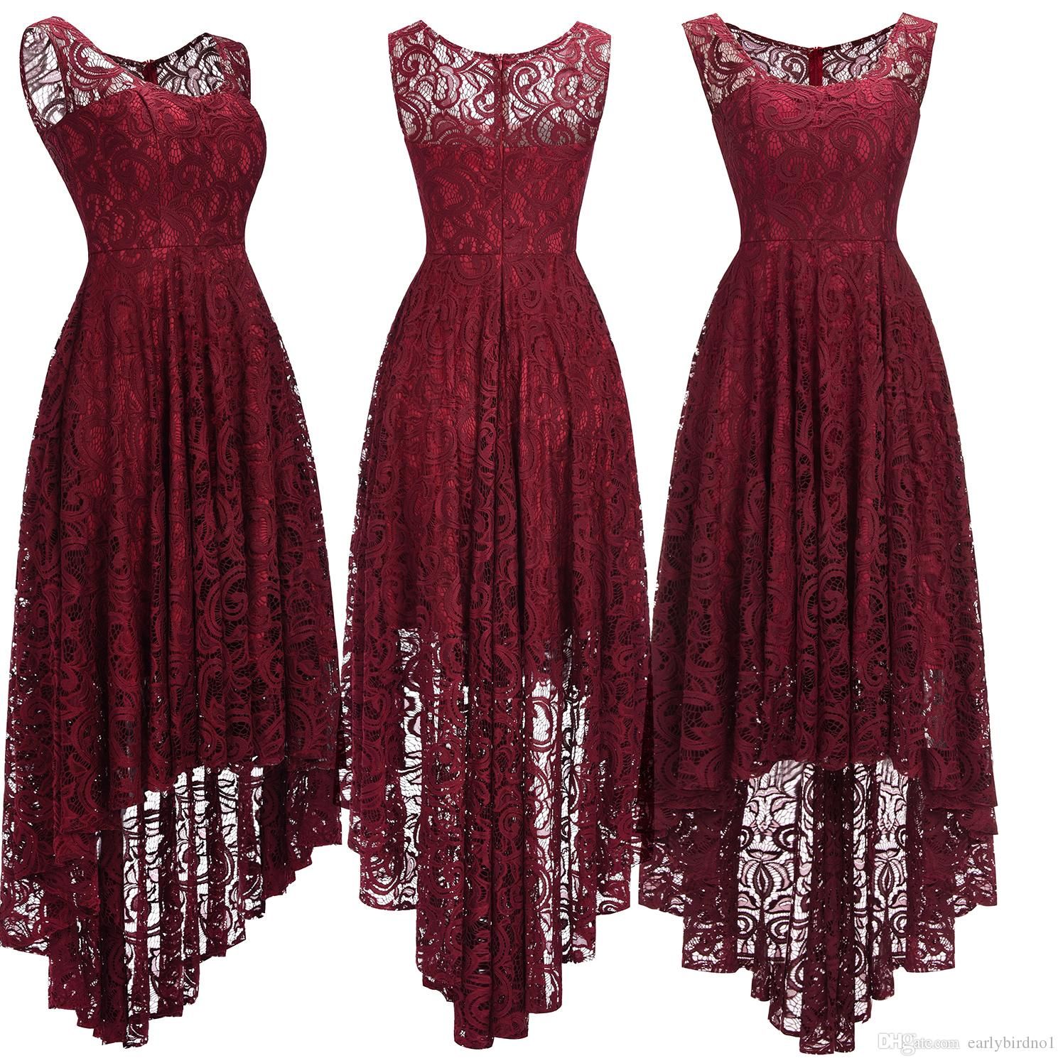 high low christmas dresses