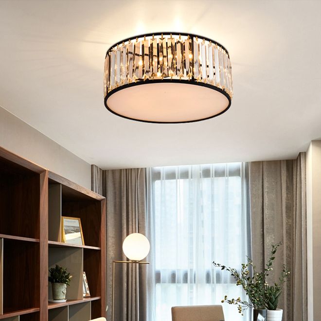 Bulk Modern Round Crystal Chandelier Light Ceiling Lights Black Chandeliers Lighting Led Lamp For Bedroom Study Room From Forlight 146 95 Dhgate Com Bulk Modern Round Crystal, Black Crystal Chandelier Bedroom Light