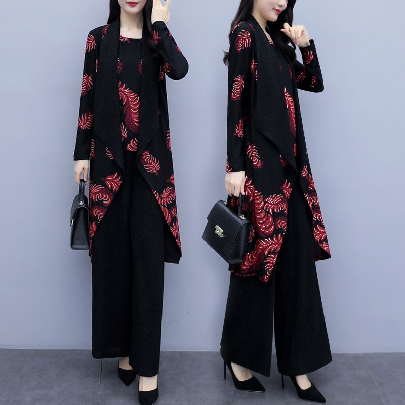 wide leg pant suit plus size