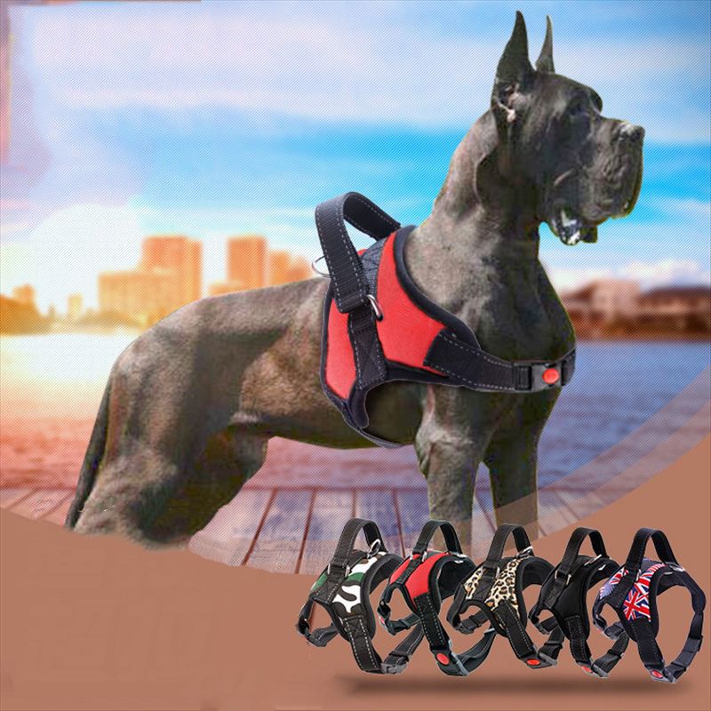 Venta al por mayor Dog Vest Collar Arnés para el pecho del perro