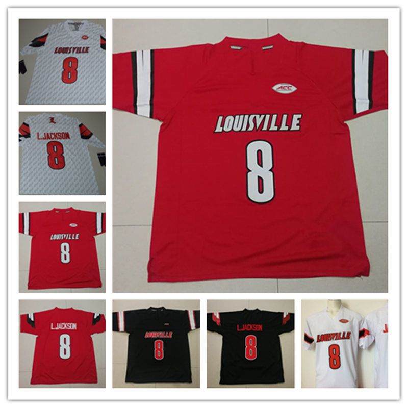 lamar jackson louisville jersey stitched