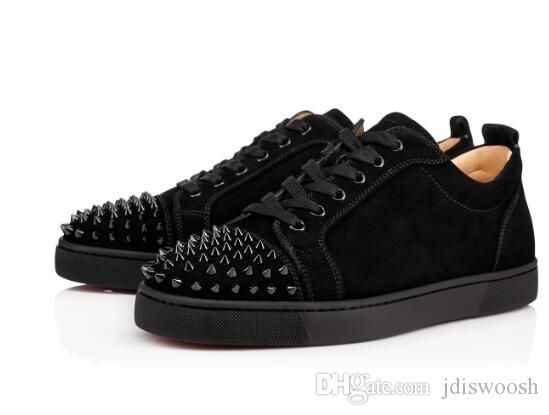 Zapatos suela roja para hombre precio Clearance