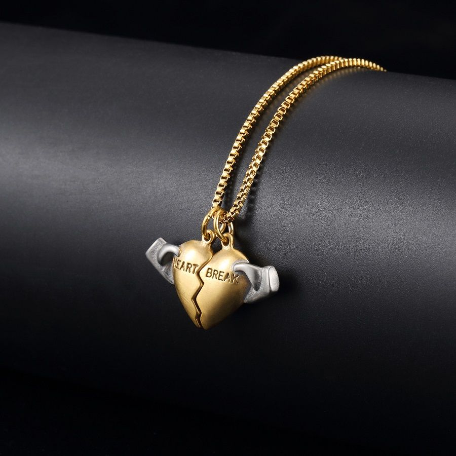 Fashion Men I Love You Chocker Necklace 