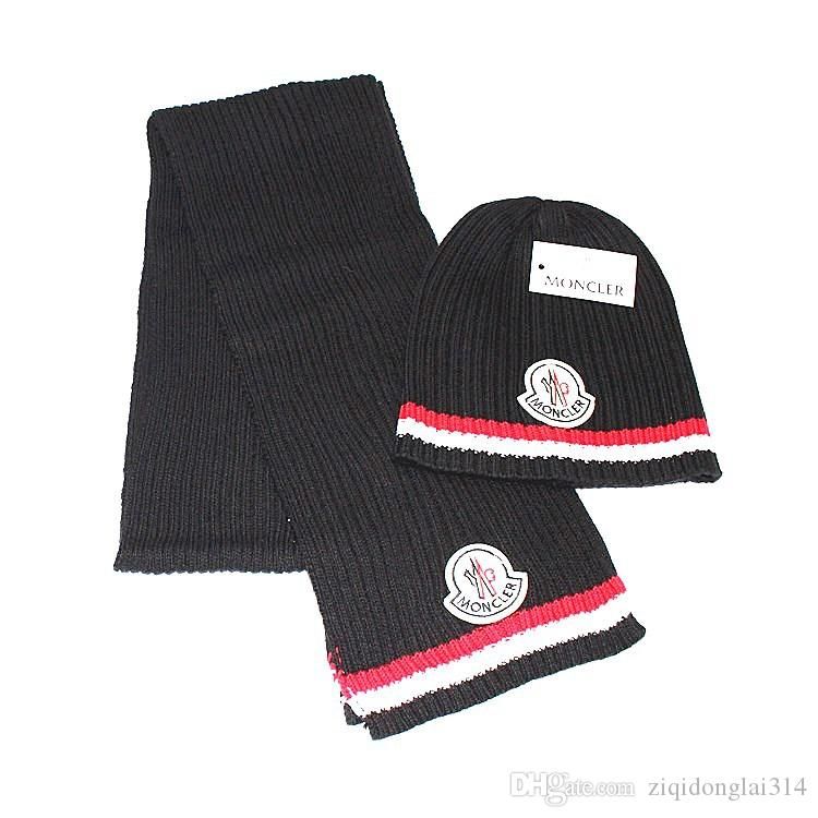 moncler hat and scarf set mens