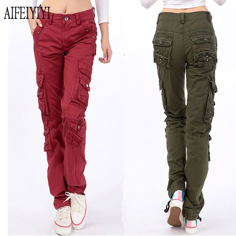 pantalones cargo mujer 2019