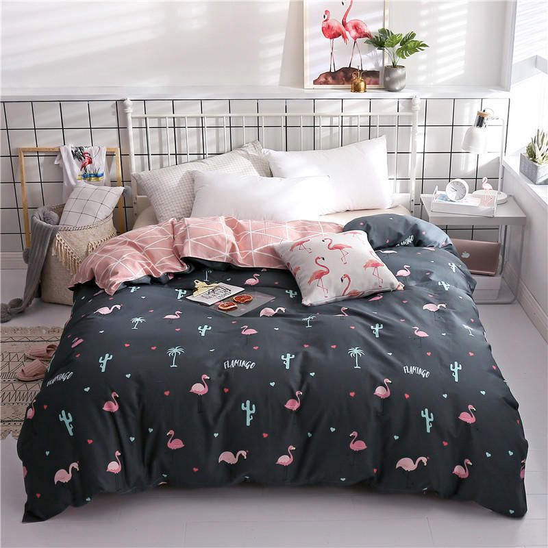 2020 Bed Set 100 Cotton Duvet Cover Twin Full Queen King Size