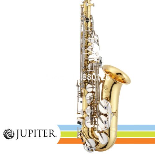 JUPITER JAS 710GNA Student Alto Saxophone Eb Tune E Flat Brass Sliver