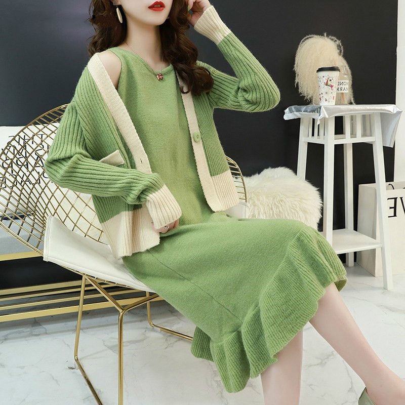 cardigan two piece set