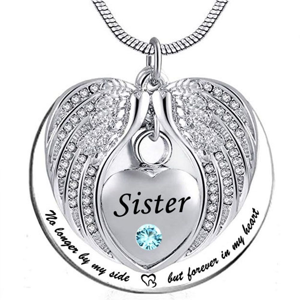 Wholesale Cremation Jewelry Urn Necklace For Ashes No Longer By My 