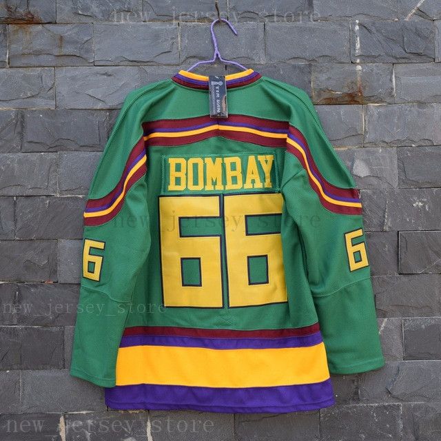 Greg Goldberg Mighty Ducks Jersey 44 Fulton Reed Jersey 66 Gordon Bombay  Movie Ice Hockey Jersey Stitched Letters Numbers Sweats - AliExpress