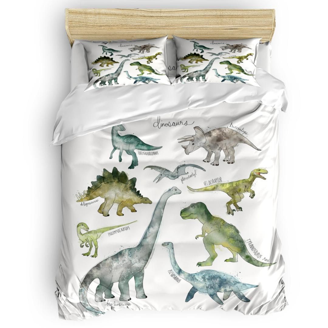 dinosaurs duvet cover set