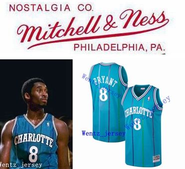 mitchell and ness charlotte hornets jersey