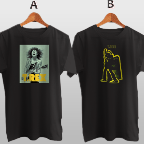 T Rex Electric Warrior English Rock Band New Cotton T Shirt Men