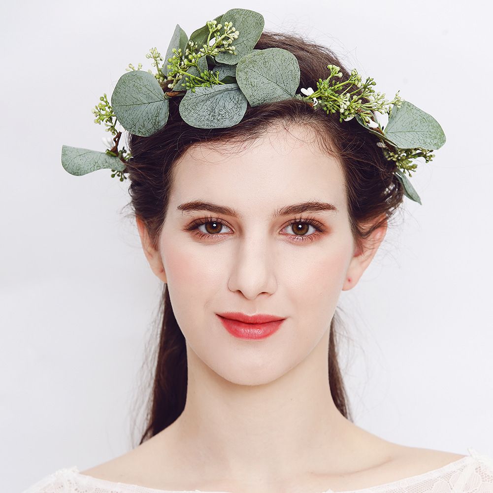head tiara flower