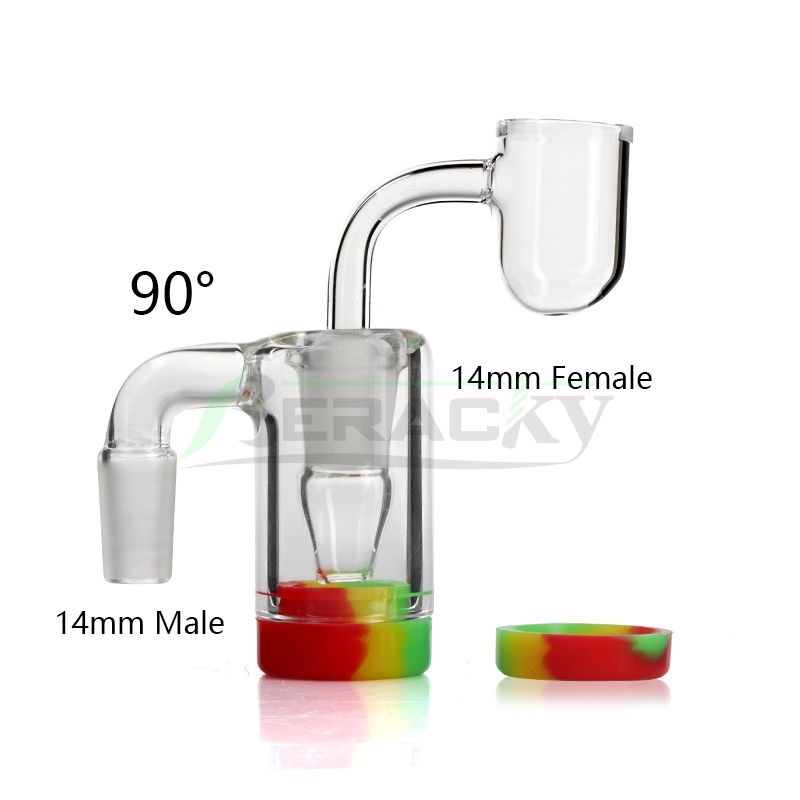 B Style 90 ° 14 M-14 F + Quartz Banger