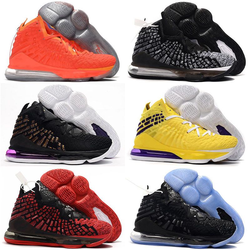 Compra 2020 Nueva Venta Lebron 17 Hombres De Los Zapatos De Baloncesto De  Los Niños Negros Blancos Futuros Formadores De Color Amarillo Atléticos  Zapatillas De Deporte Barato | Entrega Rápida Y Calidad | Es.Dhgate