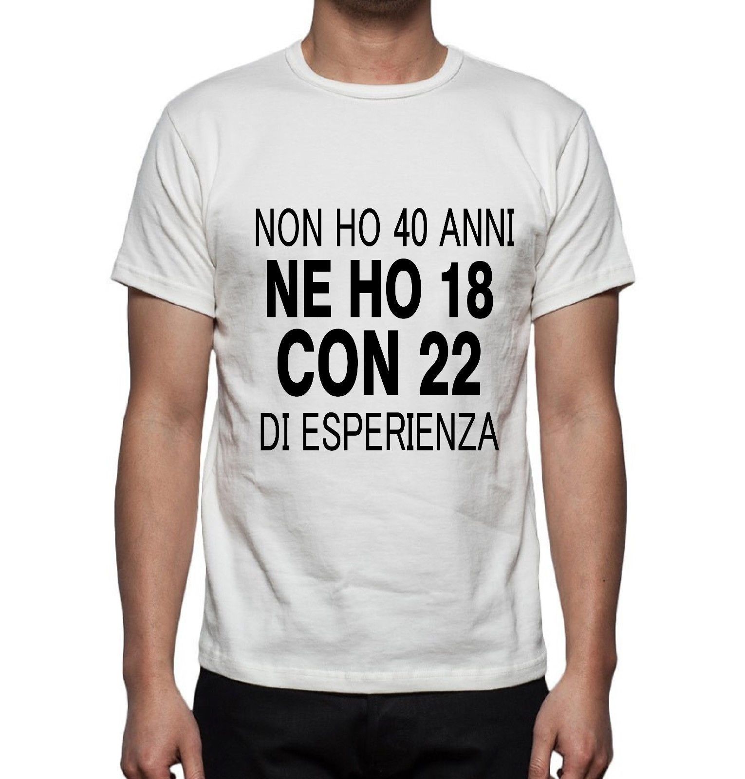 maglietta 40 anni uomo